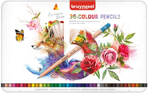 Kleurpotlood Bruynzeel Expression blik 36st ass 36 Stuk