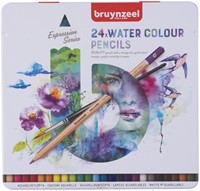 Aquarelpotlood Bruynzeel Expression 24 kleuren 24 Stuk