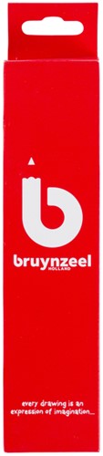Potlood Bruynzeel 1705K Burotek HB met gum 1 Stuk-2