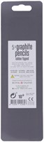 Potlood Bruynzeel Teens HB met gum 5 stuks 5 Stuk-3