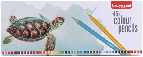 Kleurpotlood Bruynzeel schildpad 45 stuks 45 Stuk