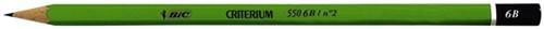 Potlood Bic Criterium 550 6B 1 Stuk