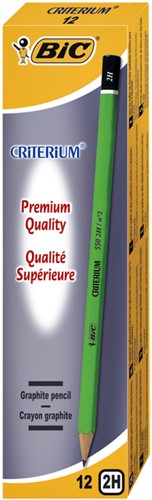 Potlood Bic Criterium 550 2H 1 Stuk-2