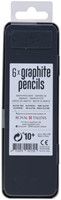 Grafietpotlood Bruynzeel Burotek blik 6 hardheden 6 Stuk-3