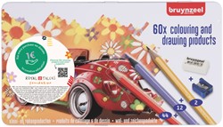 Kleurpotl Bruynzeel Super Sixties kever blik 60st 60 Stuk