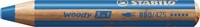 Kleurpotlood STABILO 880 woody 3 in 1 Arty 6st 6 Stuk-2