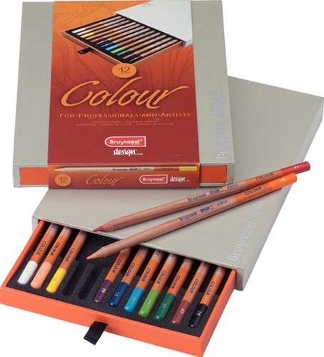 Kleurpotlood Bruynzeel Design 12 stuks 12 Stuk