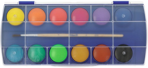 Waterverfdoos Pelikan F455/22 ass 1 Stuk