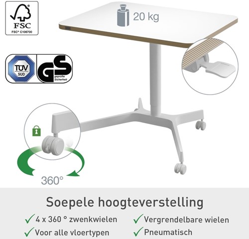 Zit-Sta bureau Leitz Ergo compact 1 Stuk-3