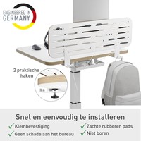 Bureau ophangbord Leitz Ergo met laptophouder 1 Stuk-1