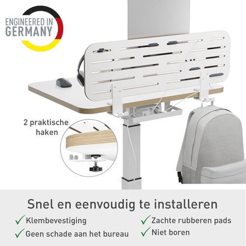 Bureau ophangbord Leitz Ergo met laptophouder 1 Stuk-1