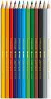 Kleurpotlood Caran d Ache aquarel doos 12st 12 Stuk-2