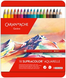 Kleurpotlood Caran d Ache Supracolor 18st ass 18 Stuk