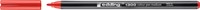 Fineliner edding 1300 M rood 1 Stuk