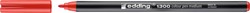 Fineliner edding 1300 M rood 1 Stuk