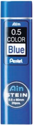Potloodstift Pentel HB 0.5mm 20st blauw 20 Stuk