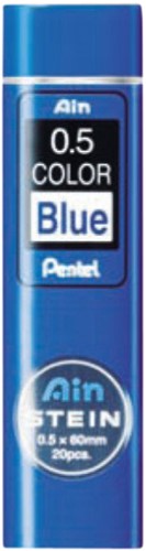 Potloodstift Pentel HB 0.5mm 20st blauw 20 Stuk