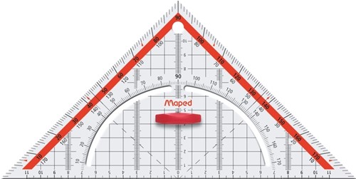 Geodriehoek Maped Technic 26cm 1 Stuk-2