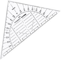 Geodriehoek Aristo 1550 160mm flexibel onbreekbaar 1 Stuk-3