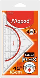 Geodriehoek Maped GeoFlex 16cm 1 Stuk
