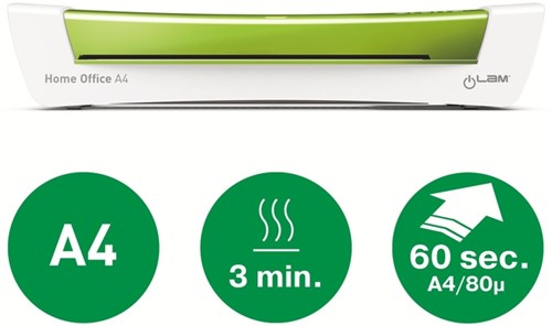Lamineermachine Leitz iLAM Home Office A4 groen 1 Stuk-2