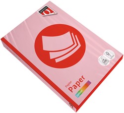 Kopieerpapier Quantore Colour A4 160gr roze 250 Vel
