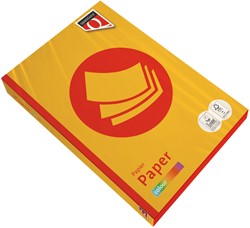 Kopieerpapier Quantore Colour A4 120gr diepgeel 250 Vel