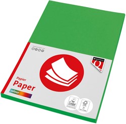 Kopieerpapier Quantore Col-100 A4 120gr grasgroen 100 Vel