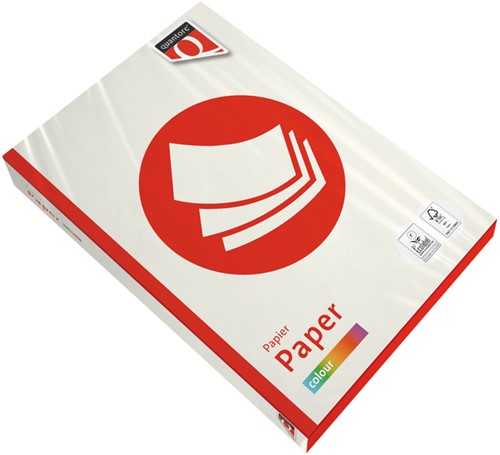 Kopieerpapier Quantore Colour A4 160gr roomwit 250 Vel
