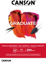 Schilderpapier Canson Graduate 20vel 290gr A3 wit 1 Stuk