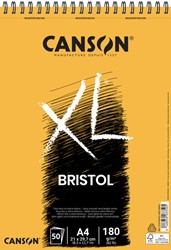 Bristolpapier Canson XL 50vel 180gr A4 extra wit 50 Vel