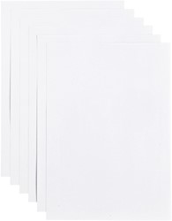 Kopieerpapier Papicolor A4 220gr kraft wit 6 Vel