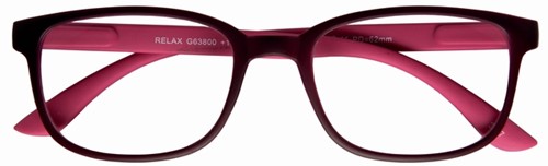 Leesbril I Need You +2.00dpt Relax rood-roze 1 Stuk