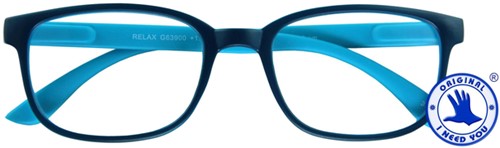 Leesbril I Need You +2.50dpt Relax blauw-lblauw 1 Stuk