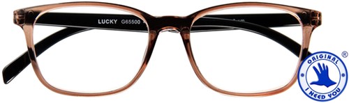 Leesbril I Need You +2.00dpt Lucky bruin-zwart 1 Stuk