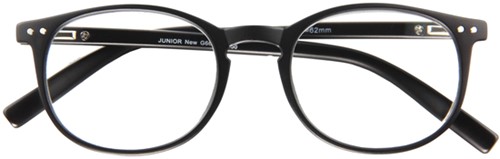Leesbril +2.50 Junior New zwart 1 Stuk