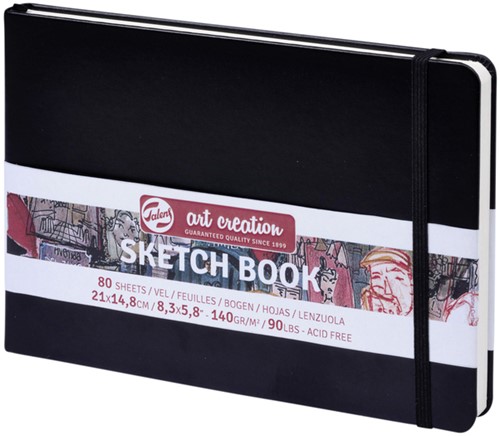 Schetsboek Talens Art Creation zwart 21x15 cm 1 Stuk