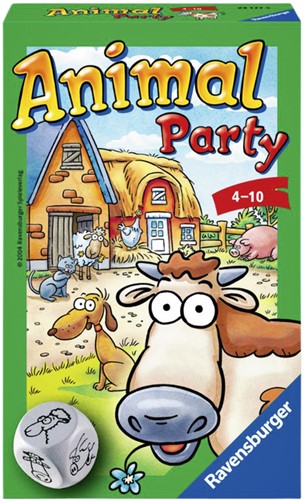 SPEL RAVENSBURGER ANIMAL PARTY 1 Stuk