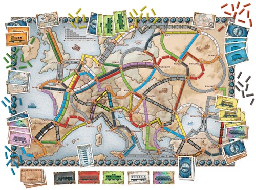 Bordspel Ticket to Ride Europa 1 Stuk-2