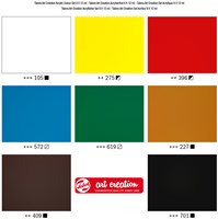 Acrylverf TAC met stappenplan 12ml set 8 kleuren 8 Stuk-2