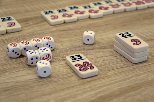 Dobbelspel Regenwormen 1 Stuk-2