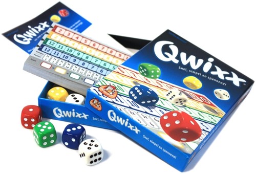 Spel Qwixx 1 Stuk-2