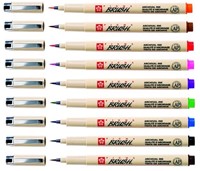 Brushstift Bruynzeel Sakura Pigma 9st ass 9 Stuk-2