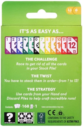 Kaartspel Skip-Bo 1 Stuk-3