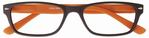 Leesbril I Need You +2.50dpt Feeling bruin-oranje 1 Stuk