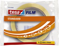 Plakband tesafilm Standaard 66mx19mm transparant 1 Stuk