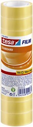 Plakband tesafilm Standaard 10mx15mm tr 10rol 10 Stuk