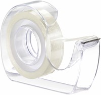 Tape tesafilm dubbelz 12mmx7.5m tr met dispenser 1 Stuk-2