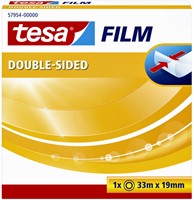 Dubbelzijdig plakband tesafilm 33mx19mm tr 1 Stuk-2