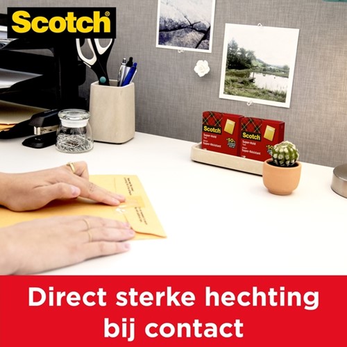 Plakband Scotch 700 Super Hold 19mmx25.4m tr 6 Stuk-1